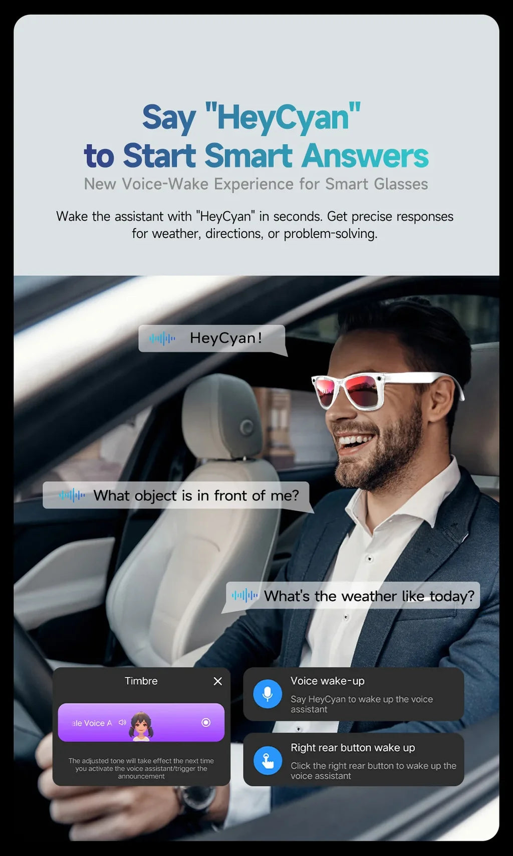 AI Smart Camera Bluetooth Drinking Glass - view 19