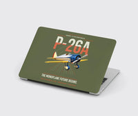 Thumbnail for Boeing P-26A Peashooter design on green army MacBook case