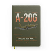 Thumbnail for A-20G Havoc design on green army notebook