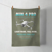 Thumbnail for DJI Mini 4 Pro design on green army towel