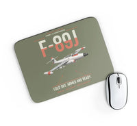 Thumbnail for F-89J Scorpion design on green army rectangle mouse pad