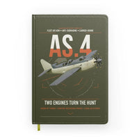 Thumbnail for Fairey Gannet AS.4 design on green army notebook
