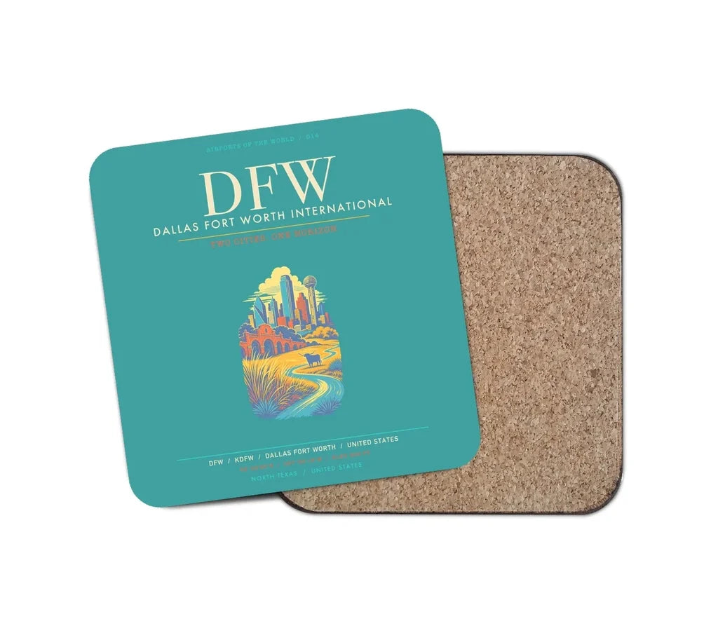 Dallas Fort Worth International Airport DFW - Turquoise