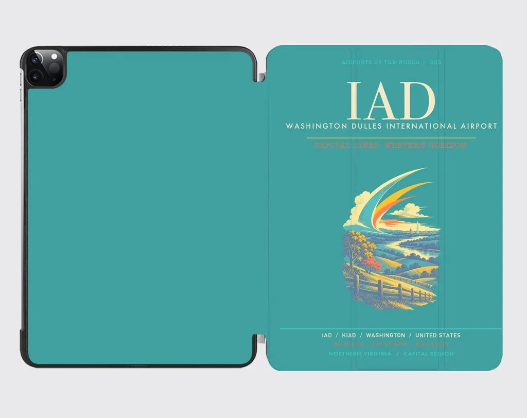 Washington Dulles International Airport IAD - Turquoise
