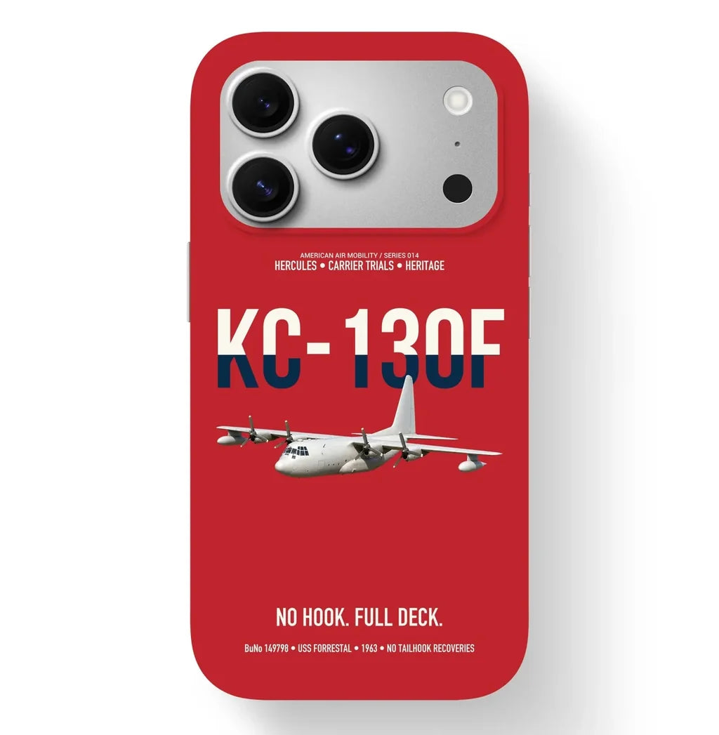 KC-130F BuNo 149798 design on red magsafe iphone case, for iPhone 17 Pro
