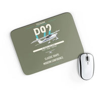 Thumbnail for Tecnam P92 Echo MkII design on green army rectangle mouse pad