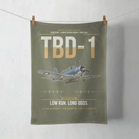 Thumbnail for TBD-1 Devastator design on green army towel
