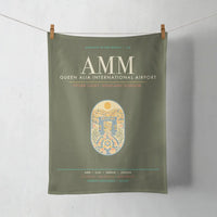 Thumbnail for Queen Alia International Airport AMM - Highland Mosaic Gate - Green Army