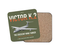 Thumbnail for Handley Page Victor K.2 design on green army 1 piece coaster