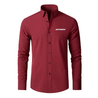 Thumbnail for Antonov & Text Designed Long Sleeve Shirts - view 14