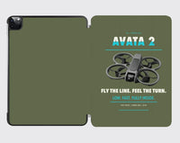 Thumbnail for DJI Avata 2 design on green army ipad tablet case