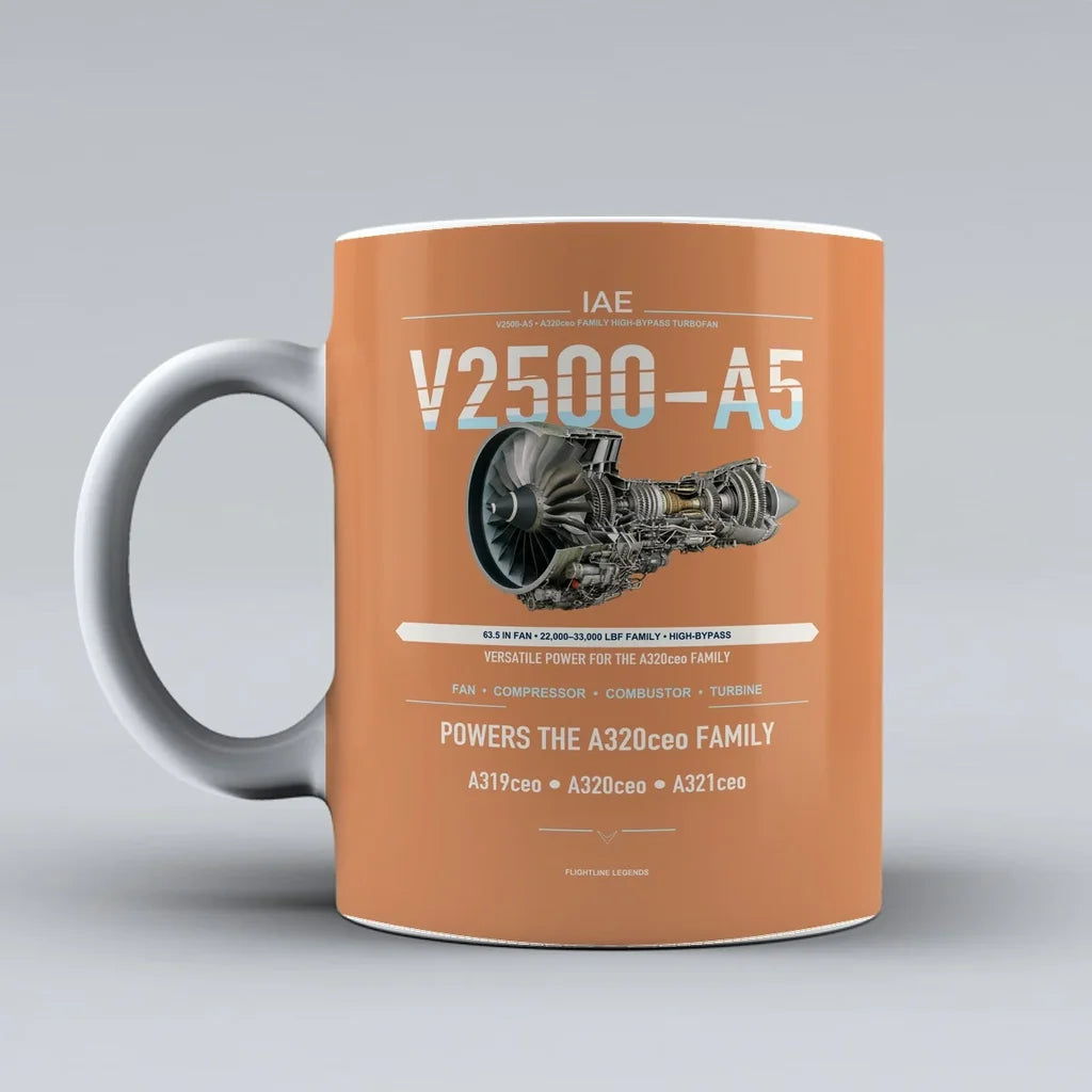 Mug design on orange v2500 a5