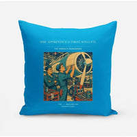 Thumbnail for VINTAGE G4173 - The Apprentice's First Solo Fix - Designed Pillows design on turquoise