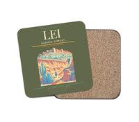 Thumbnail for Almería Airport (LEI) design on green army 1 piece coaster