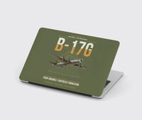 Thumbnail for B-17G Flying Fortress design on green army MacBook case