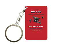 Thumbnail for DJI FPV Key Chain design on red key chain