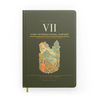 Thumbnail for Vinh International Airport (VII) design on green army notebook