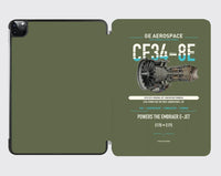 Thumbnail for CF34-8E design on green army ipad tablet case
