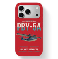 Thumbnail for PBY-5A Catalina design on red magsafe iphone case, for iPhone 17 Pro