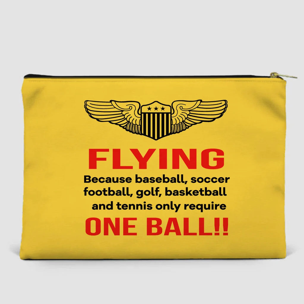 Flying One Ball Zipper Pouch - view 14