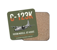 Thumbnail for C-123K Provider design on green army 1 piece coaster