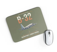 Thumbnail for B-32 Dominator design on green army rectangle mouse pad