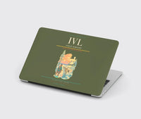 Thumbnail for Ivalo Airport (IVL) design on green army MacBook case