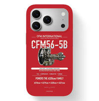 Thumbnail for CFM56-5B Case design on red iphone case