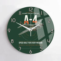 Thumbnail for Junkers Ju 88A-4 design on dark green no frame wall clock
