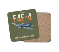 Thumbnail for F4F-4 Wildcat design on green army 1 piece coaster