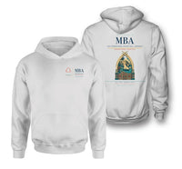 Thumbnail for Moi International Airport (MBA) design on white double-side hoodie