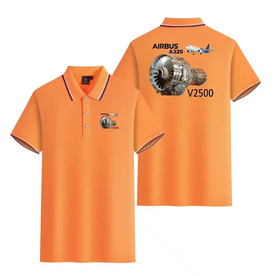 Customisable Airbus A320 Polo Shirt - view 14