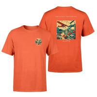 Thumbnail for VINTAGE G4412 - The Catalog Delivery Day - Double-Side T-Shirt design on orange double side t shirt