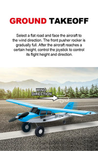Thumbnail for Qidi560 Moore M7 Off-road RC Plane 4CH Brushless Remote Control - view 16
