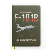 Thumbnail for F-101B Voodoo design on green army notebook