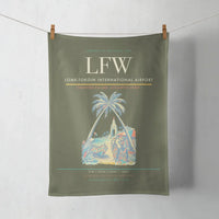 Thumbnail for Lome-Tokoin International Airport (LFW) design on green army towel