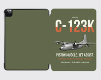 Thumbnail for C-123K Provider design on green army ipad tablet case