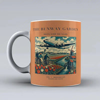 Thumbnail for VINTAGE G4089 - The Runway Garden - Ceramic Mug design on orange