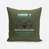 Thumbnail for BRINC LEMUR 2 design on green army pillow