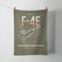 Thumbnail for F-4E Phantom II design on green army towel