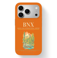 Thumbnail for Banja Luka Airport (BNX) design on orange iPhone 17 Pro MagSafe case