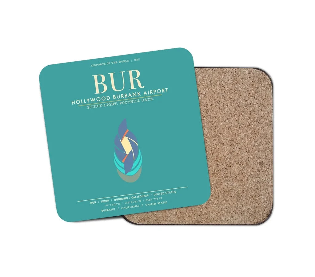 Hollywood Burbank Airport BUR - Turquoise