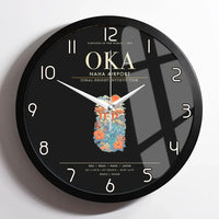 Thumbnail for Naha Airport OKA Wall-Clock Framed - Black
