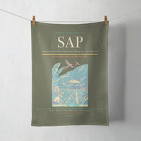 Thumbnail for Ramón Villeda Morales International Airport (SAP) design on green army towel