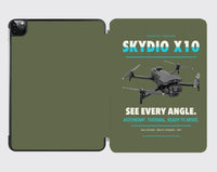 Thumbnail for Skydio X10 design on green army ipad tablet case