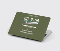 Thumbnail for McDonnell Douglas DC-9-30 design on green army MacBook case