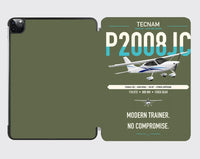 Thumbnail for Tecnam P2008JC NG design on green army ipad tablet case