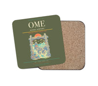 Thumbnail for Nome Airport (OME) design on green army 1 piece coaster