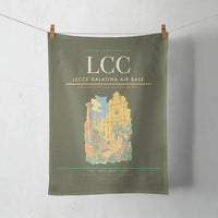 Thumbnail for Lecce Galatina Air Base (LCC) design on green army towel