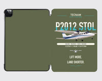 Thumbnail for Tecnam P2012 STOL design on green army ipad tablet case